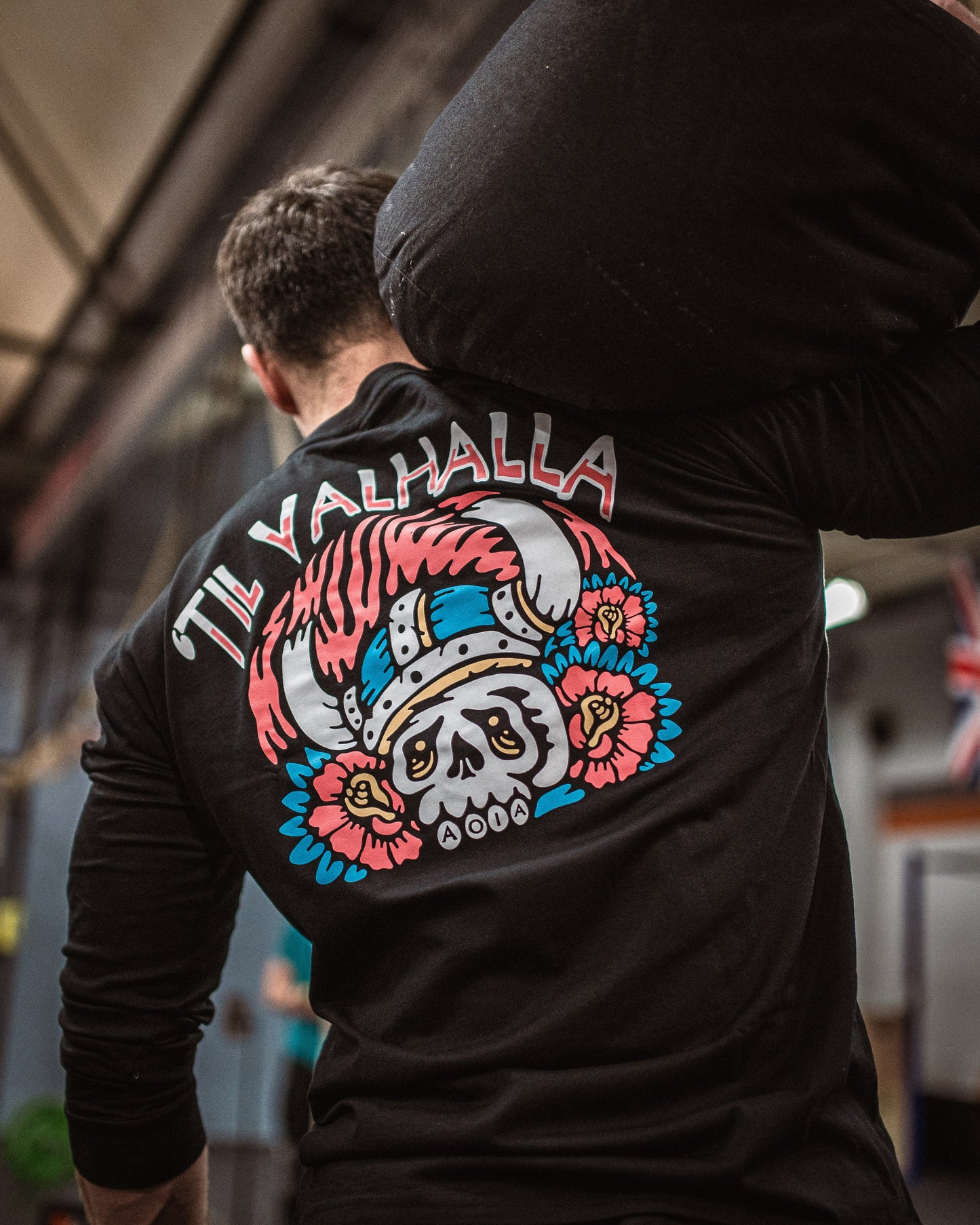 VALHALLA L/S TEE (BLACK)