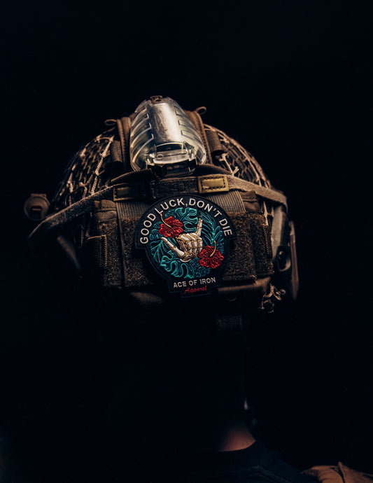 'Good Luck' Velcro Patch