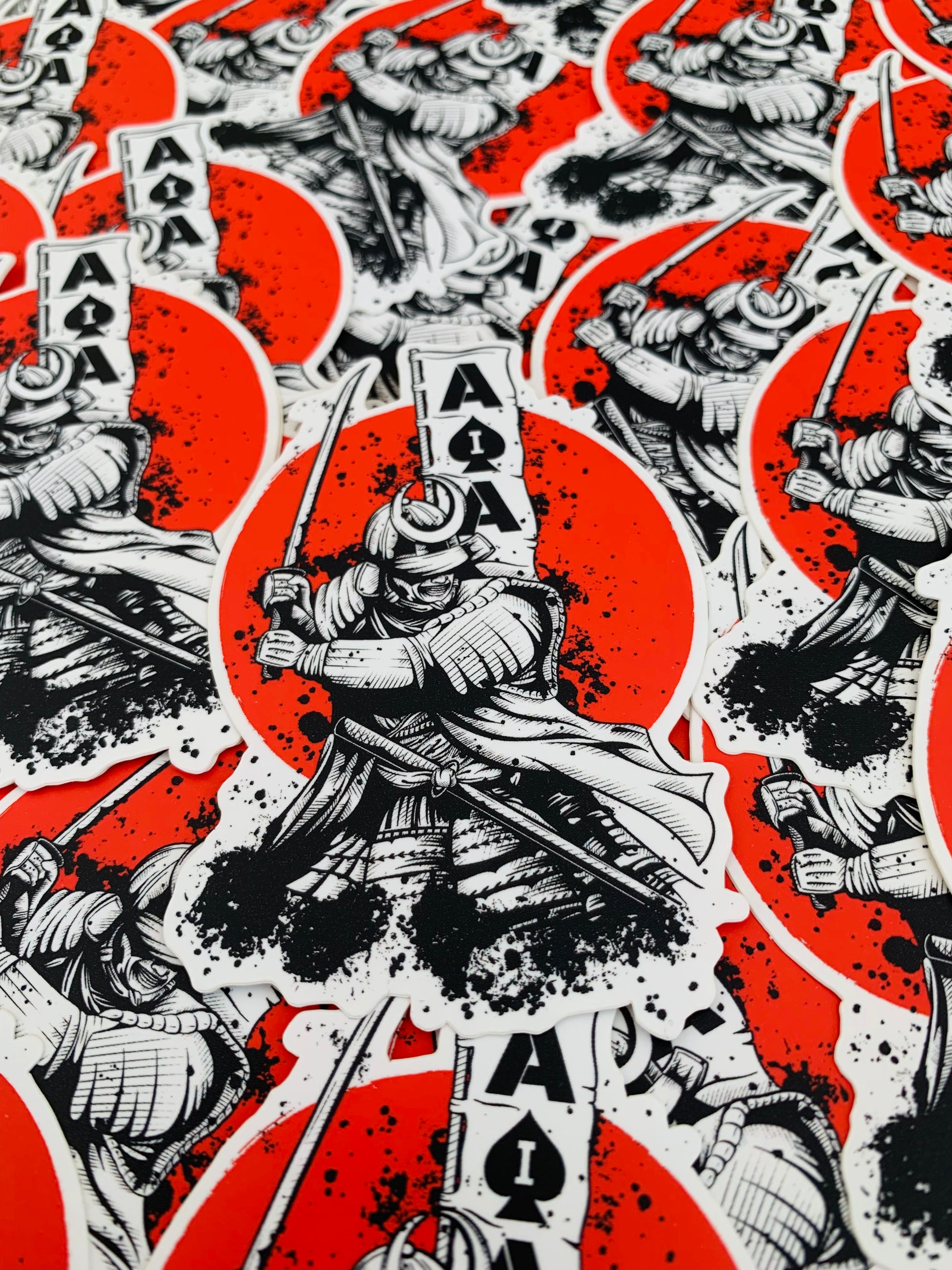 Ronin Sticker 'Rōnin' Sticker – Ace of Iron Apparel