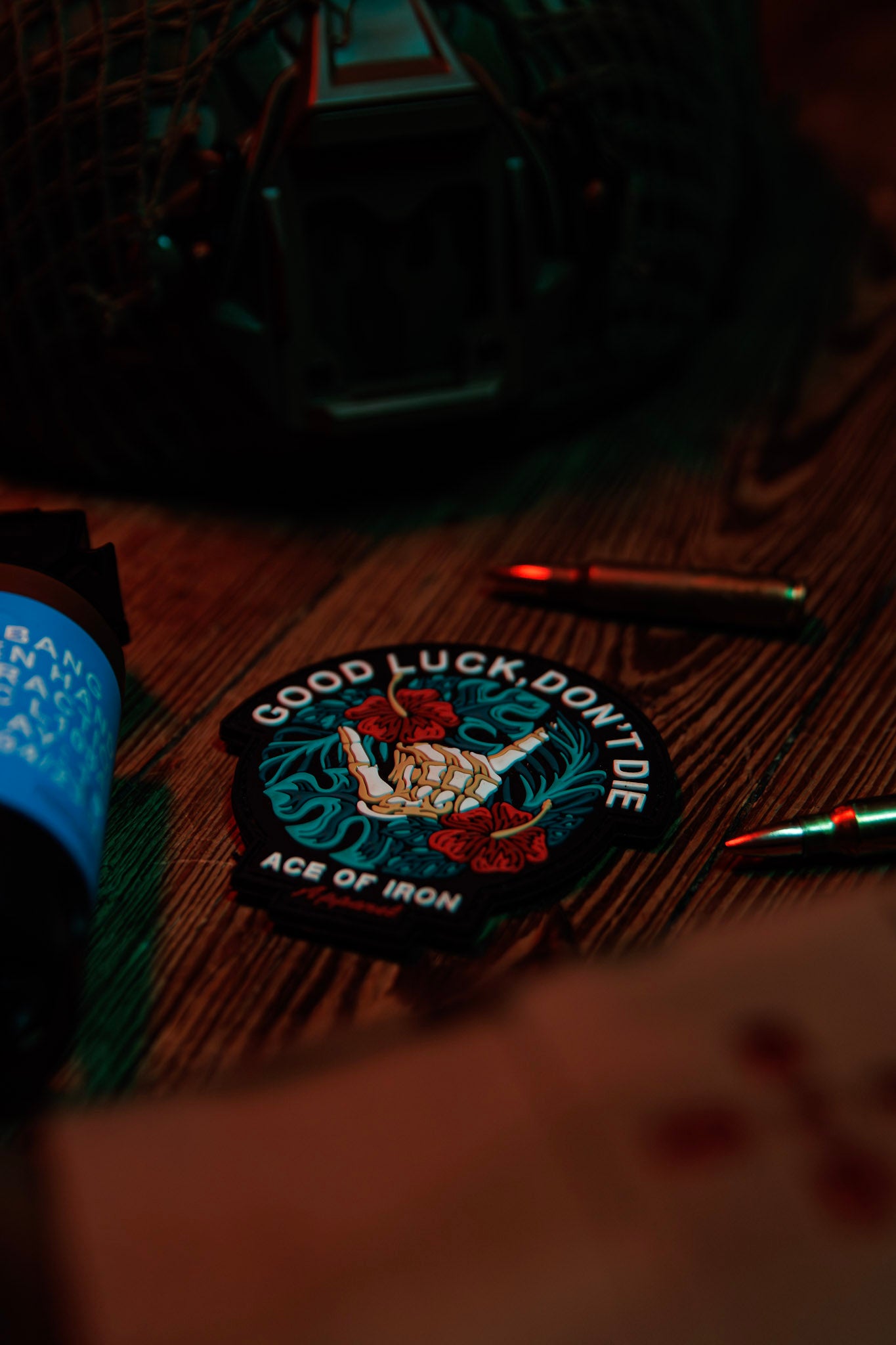 'Good Luck' Velcro Patch