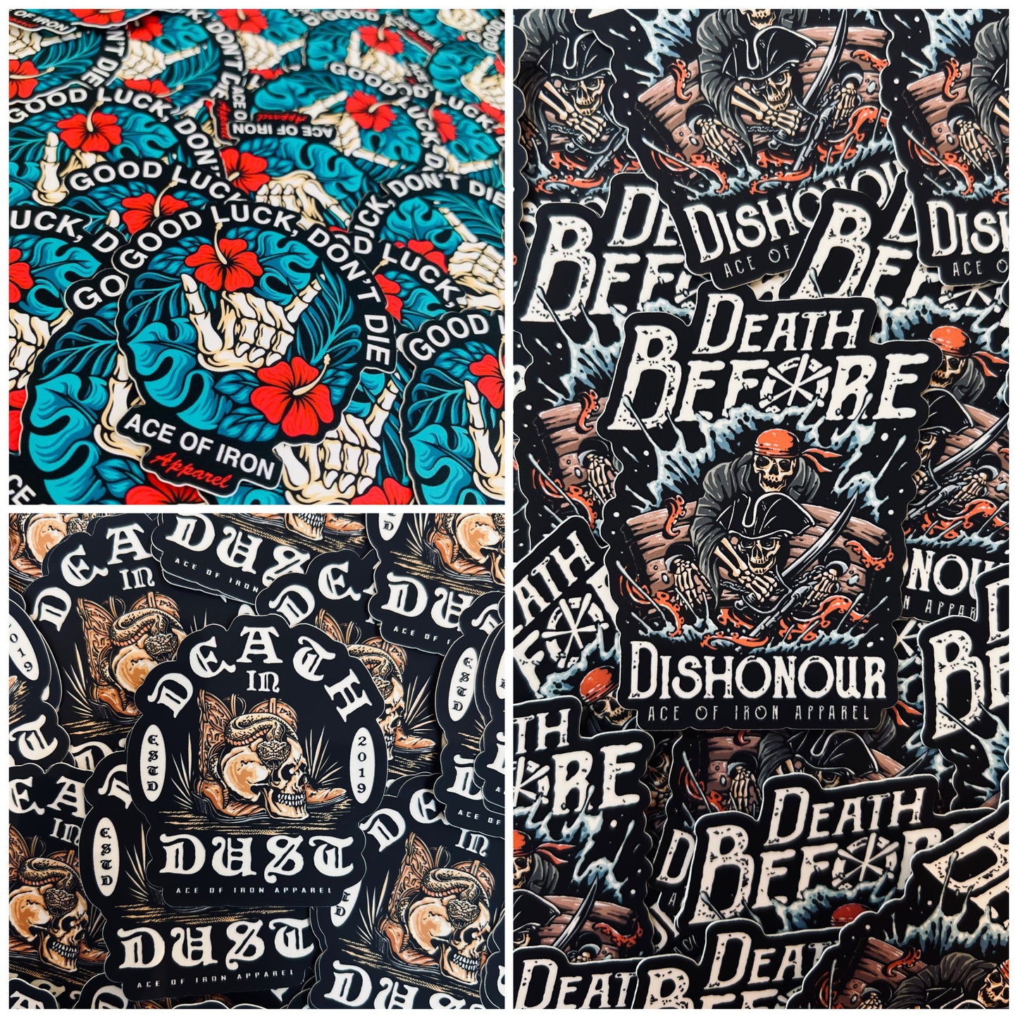 'Memento Mori' Sticker Pack