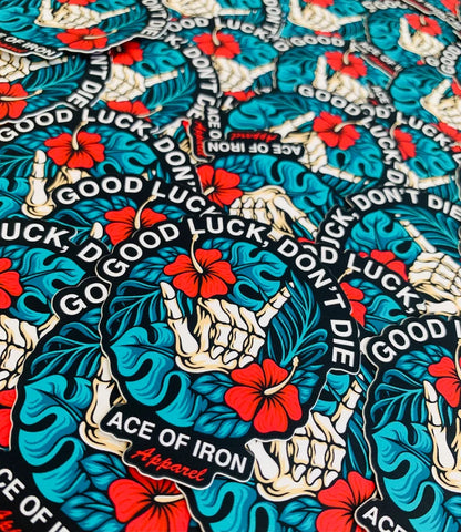 'Good Luck' Sticker